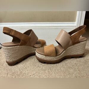 Sorel Women's Joanie II Hi Slingback Sandal Camel Brown